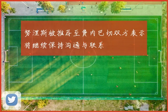 努涅斯被推荐至费内巴切双方表示将继续保持沟通与联系